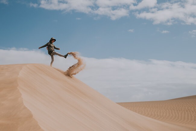 Wir stecken den Kopf nicht in den Sand! Wir tanzen weiter!