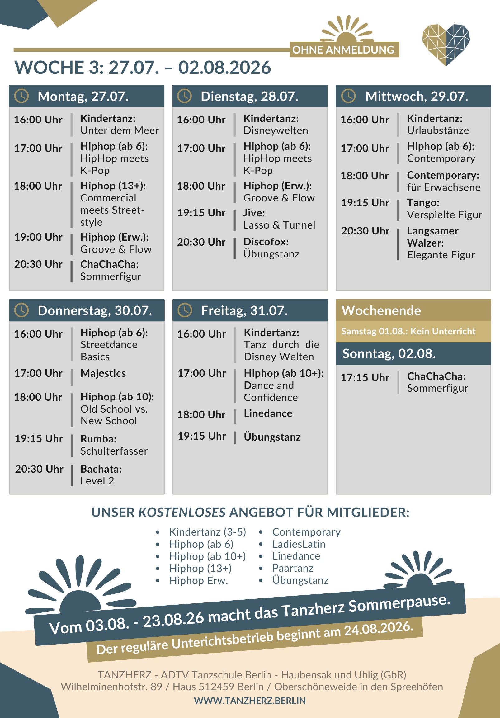 Sommerferienprogramm 2026