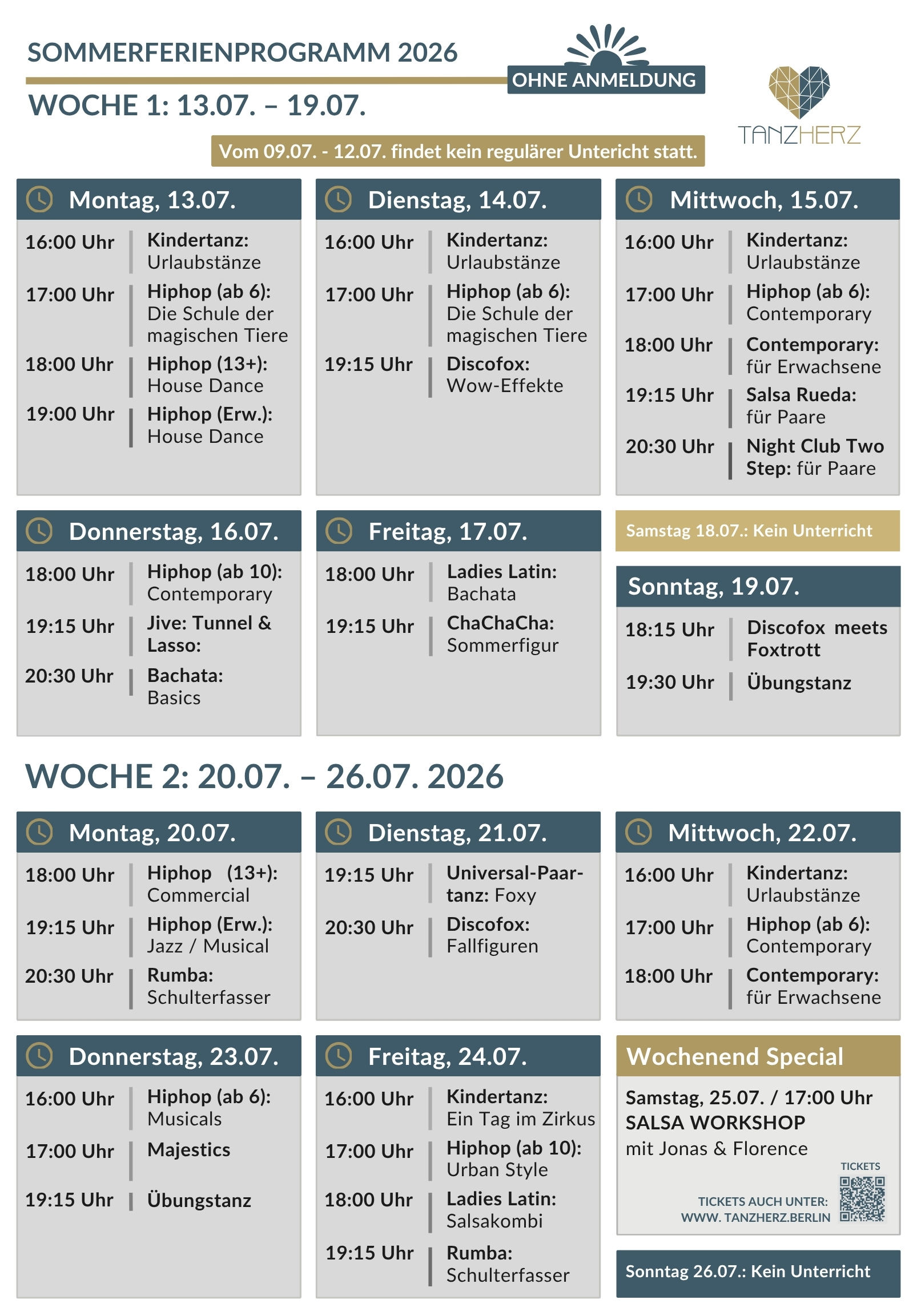 Sommerferienprogramm 2026